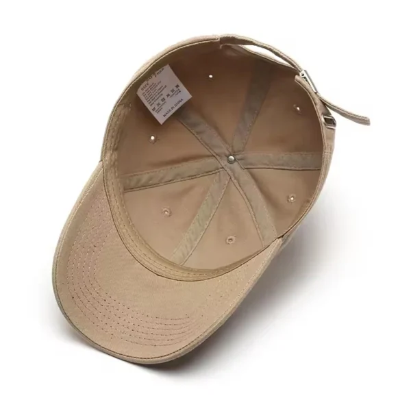 Unisex Dad Hat with Custom Embroidery Logo Wholesale Color Block Cotton Fitting Dobby Style Common Fabric Feature - Image 3