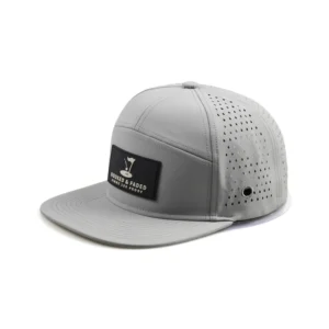 Perforated Hat Waterproof Nylon Rope Snapback Cap Trap Waterproof Polyester Fabric Hat Snapback Performance Hat Float