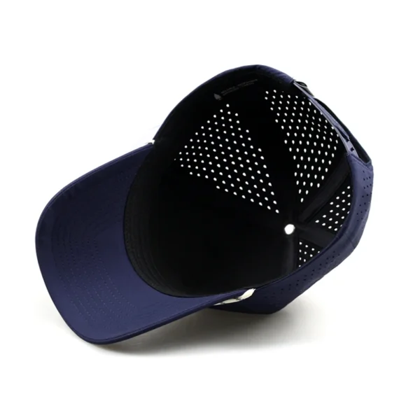 Mesh Hat Waterproof Hat With Rope Waterproof Runners Baseball Hat Packing Insert Polyester/Spandex Baseball Caps - Image 2
