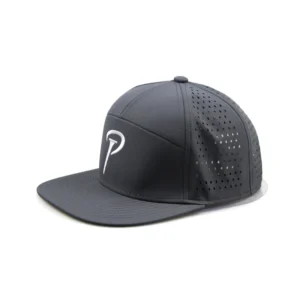 Custom Logo Flat Brim Womans Mens  Nylon Premium Blank Laser Perforated Waterproof Rope Hat Cap of Screw Waterproof-Snapback-Hat