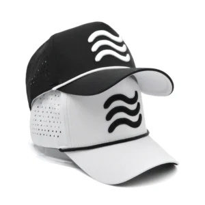Custom Performance  Kids Laser Cut  Golf Waterproof Baseball Cap Hat