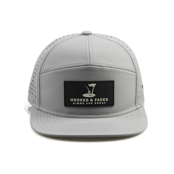 Perforated Hat Waterproof Nylon Rope Snapback Cap Trap Waterproof Polyester Fabric Hat Snapback Performance Hat Float - Image 4