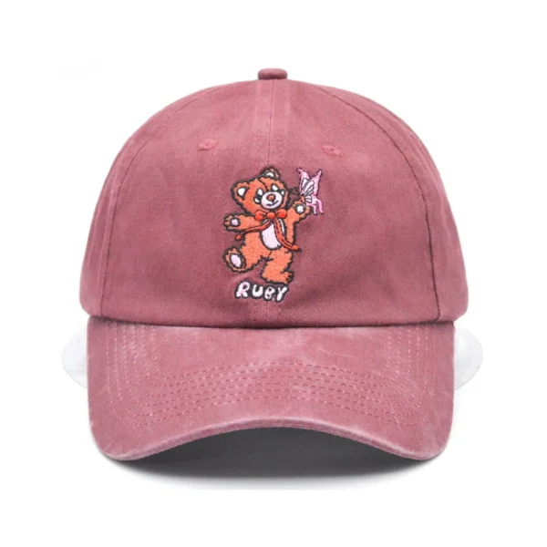 BSCI Custom Good Quality 6 Panel Men Low Profile Embroidered Logo Vintage Washed Cotton Baseball Cap Oem Dad Hat - Image 3