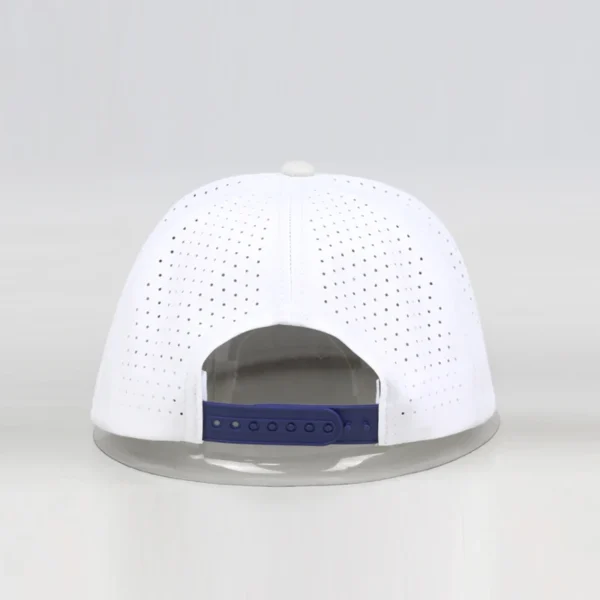 Flat Brim 2 Tone Two Tone Snapback 5 Panel Baseball Hat Cap - Image 3