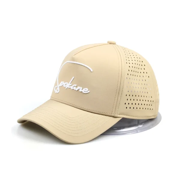 Curved 5 Panel Waterproof Hat Waterproof Mesh 5 Panel Hat 5 Panel Waterproof Cotton Hat