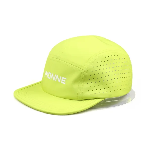 Plain  Unstructured Custom Logo Snapback Plane  5 Panels Running Hats Caps Sports