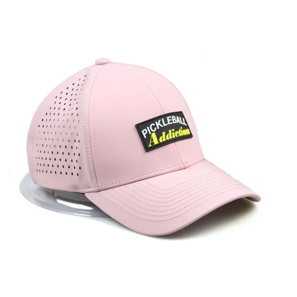 Pink Custom Waterproof Baseball Cap Baseball Hat - Image 5