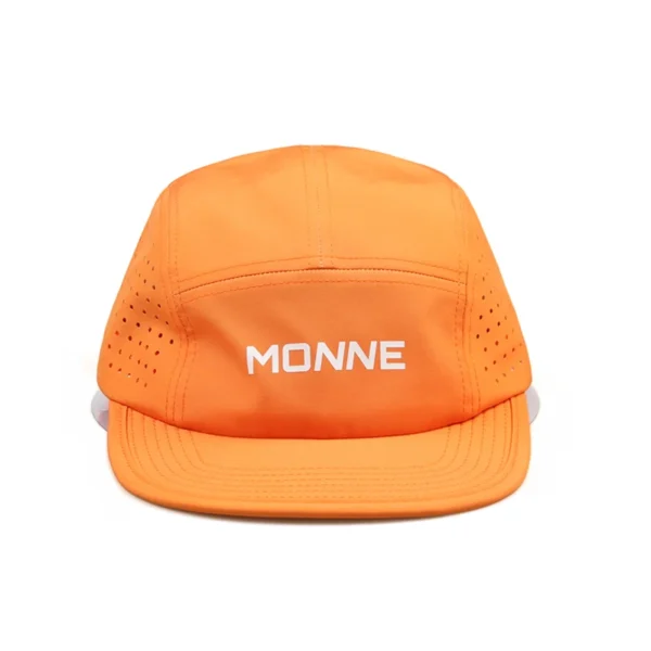 Outdoor 5 Panel Unstructured Camp 5 Panel Cap Hat Running - Image 5