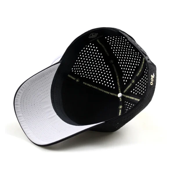 5 Panel Baseball Cap Plain 5 Panel Baseball Cap Unisex Waterproof Baseball Cap - Image 2