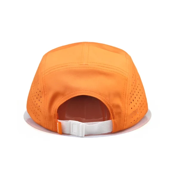 Outdoor 5 Panel Unstructured Camp 5 Panel Cap Hat Running - Image 3