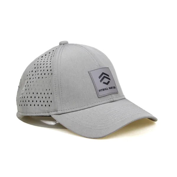6 Pane Rubber Patch Baseball Cap Dad Hats Wholesale Customized Baseball Cap 6 Pieces Men