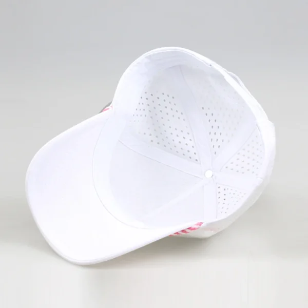 Perforate Breathable USA 5 Panel Baseball Cap Hats for Men - Image 2
