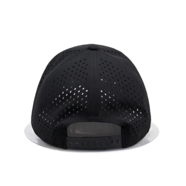 Waterproof Caps With Wolf Logo Waterproof Sports Performance Baseball Cap Kids Size Waterproof Laser Cut Cap - Image 3