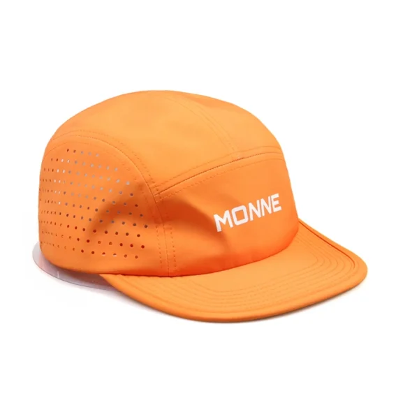 Outdoor 5 Panel Unstructured Camp 5 Panel Cap Hat Running - Image 4