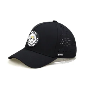 5 Panel Structured Rope Hat Waterproof Hat Black Waterproof Hat 5 Panel 56 CM