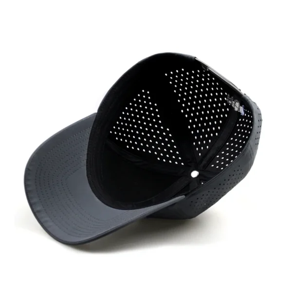 6 Panel Full Baseball Cap 46 60cm 6 Panel Perforated Gorras Golf Baseball Cap - Image 8