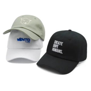 Custom Embroidered Dad Hats - 100% Cotton Baseball Caps for Men