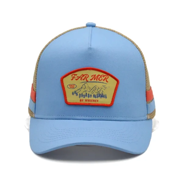 High Quality High Profile Australian Country 2 Stripes Australia-Trucker-Hats Caps - Image 4