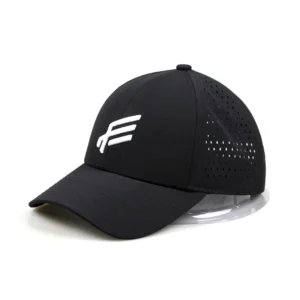 Waterproof Caps With Wolf Logo Waterproof Sports Performance Baseball Cap Kids Size Waterproof Laser Cut Cap