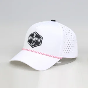 Perforate Breathable USA 5 Panel Baseball Cap Hats for Men