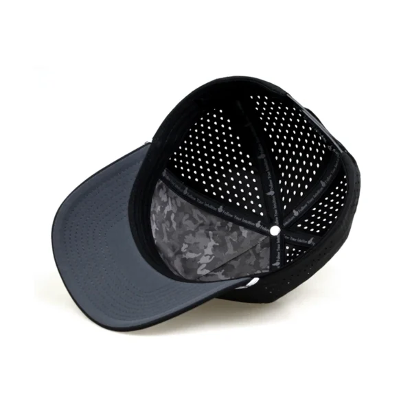 Kids  Hats Waterproof Hat Custom Summer Waterproof  Mesh 5 Panel Cap Golf Cap Waterproof Custom Breathable - Image 2